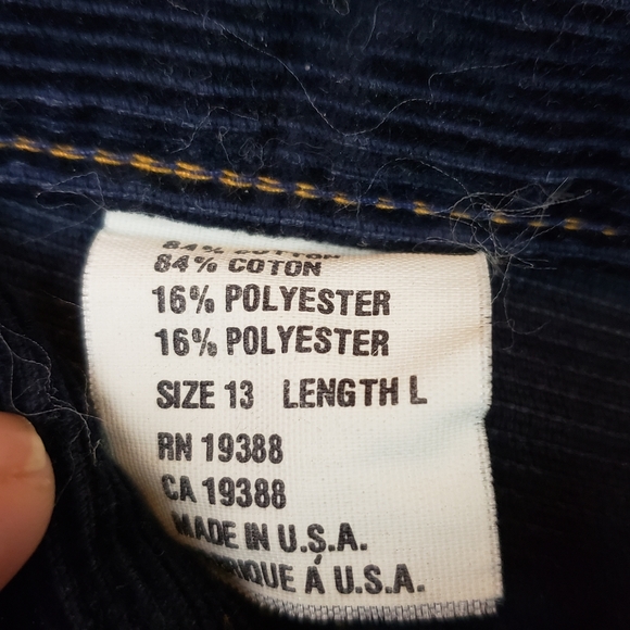 Pentimento black corduroy jeans - Picture 4 of 8